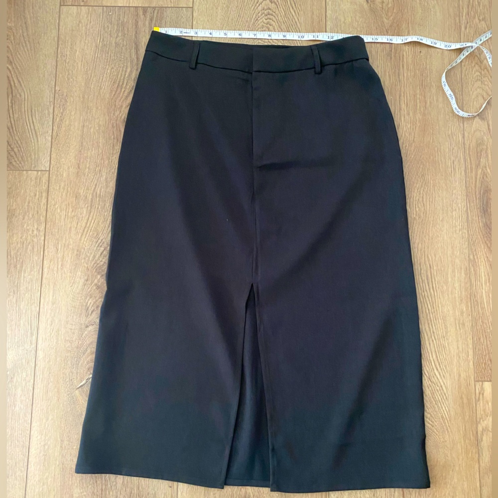 Cider Classic Black Pencil Skirt
